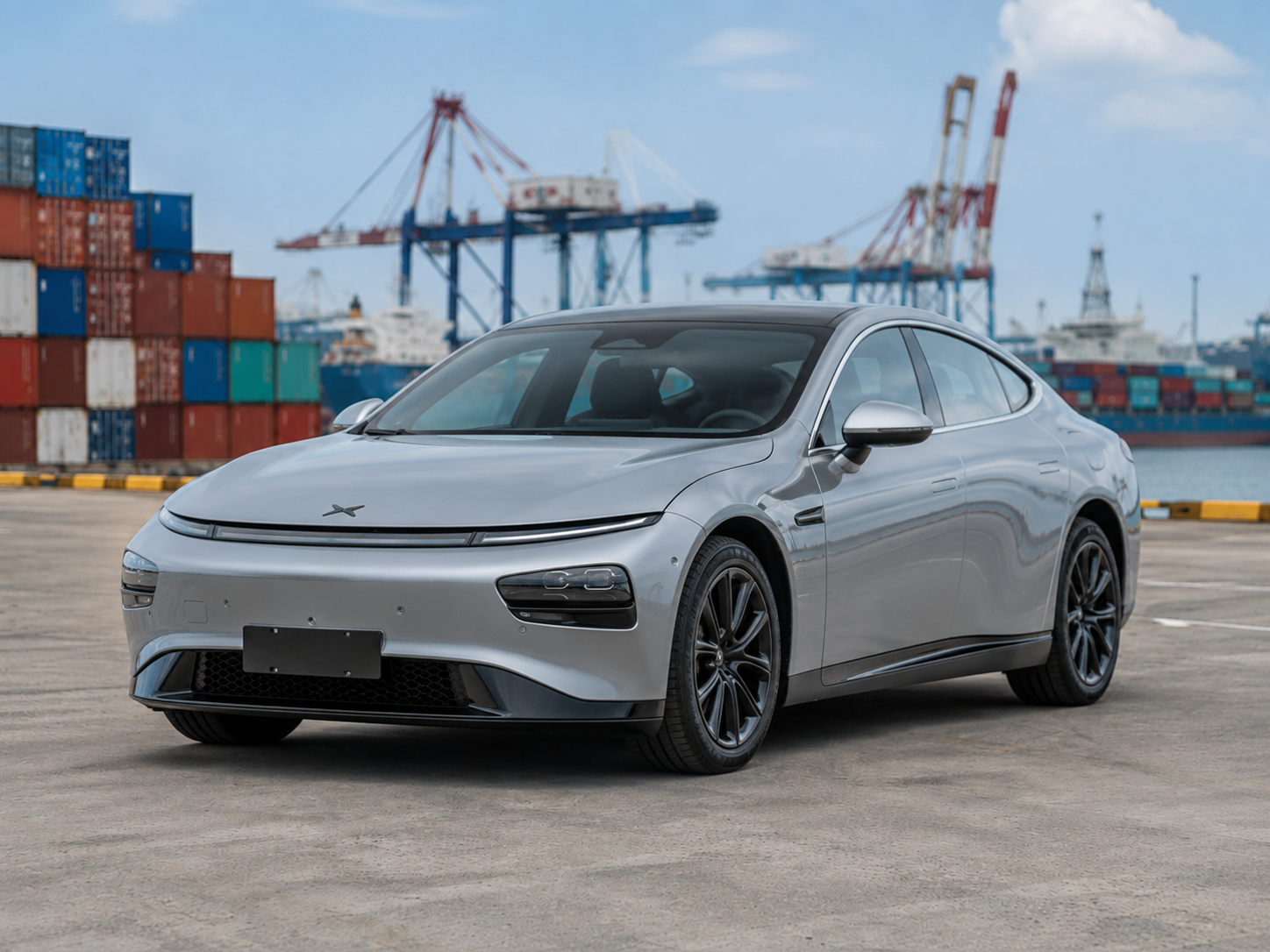 XPeng electric vehicle for African urban mobility by N2K